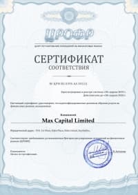 PocketOption Certificate